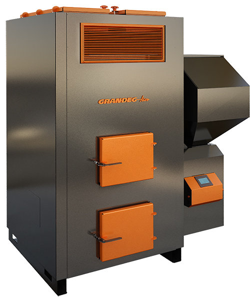 AIRO hot air pellet heating boiler; 40, 70, 100 kW