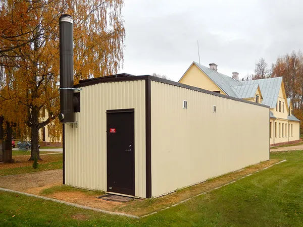 Container-type boiler houses